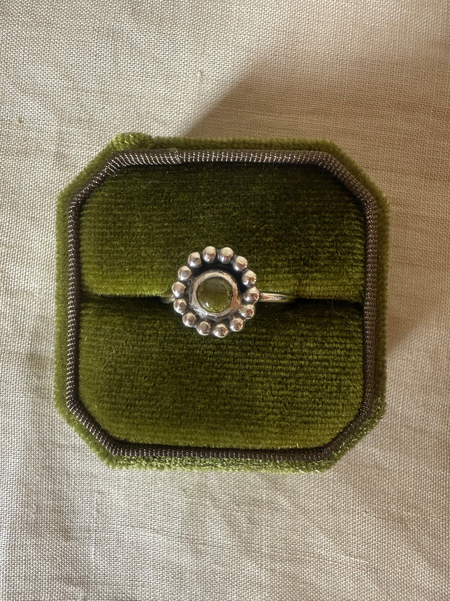 Peridot Ring - Size 54