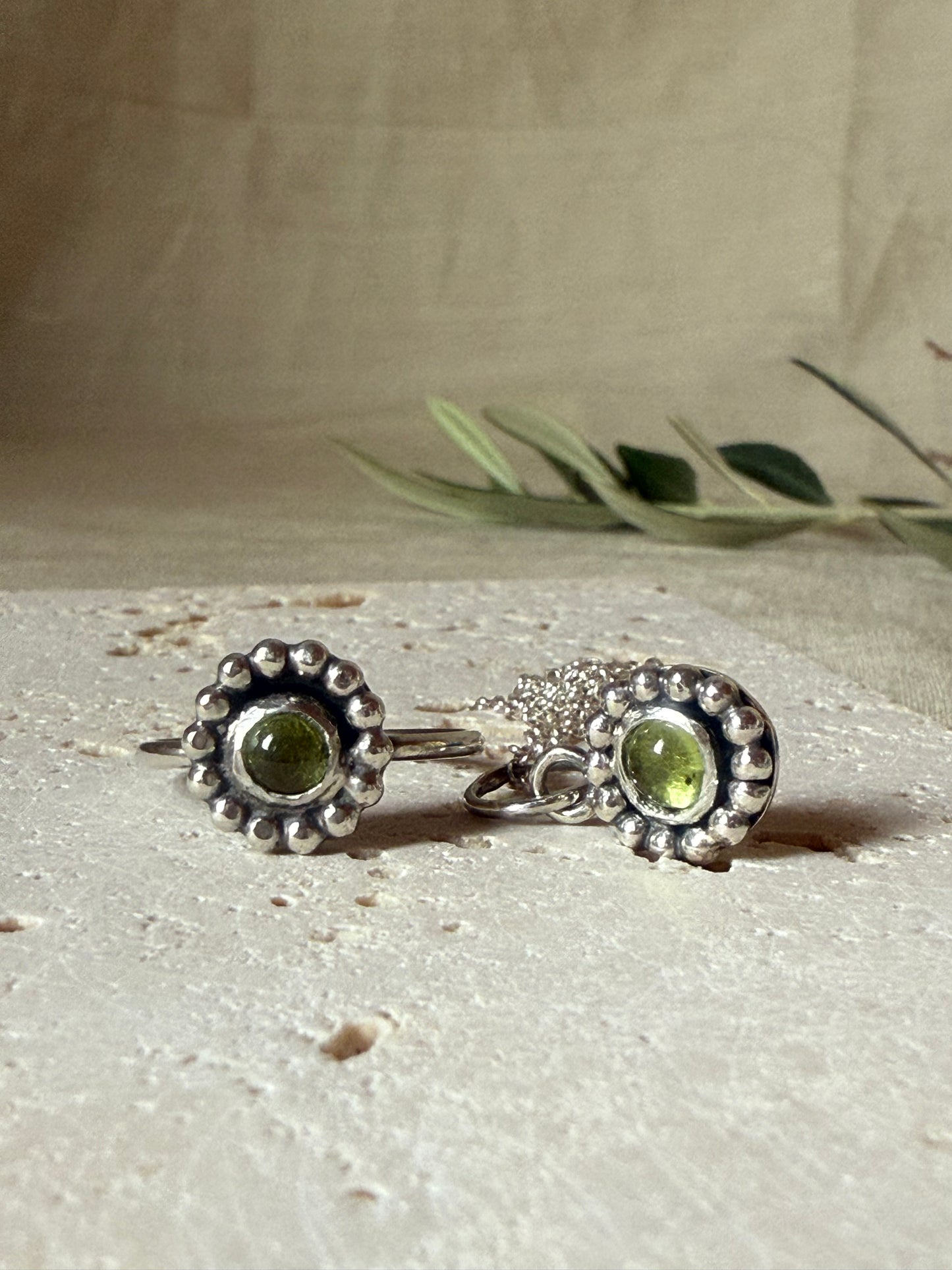 Peridot Ring - Size 54