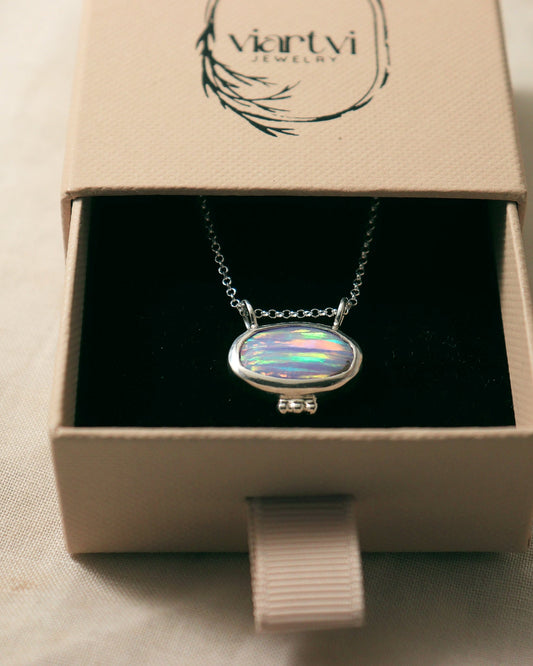 Sky Opal Necklace